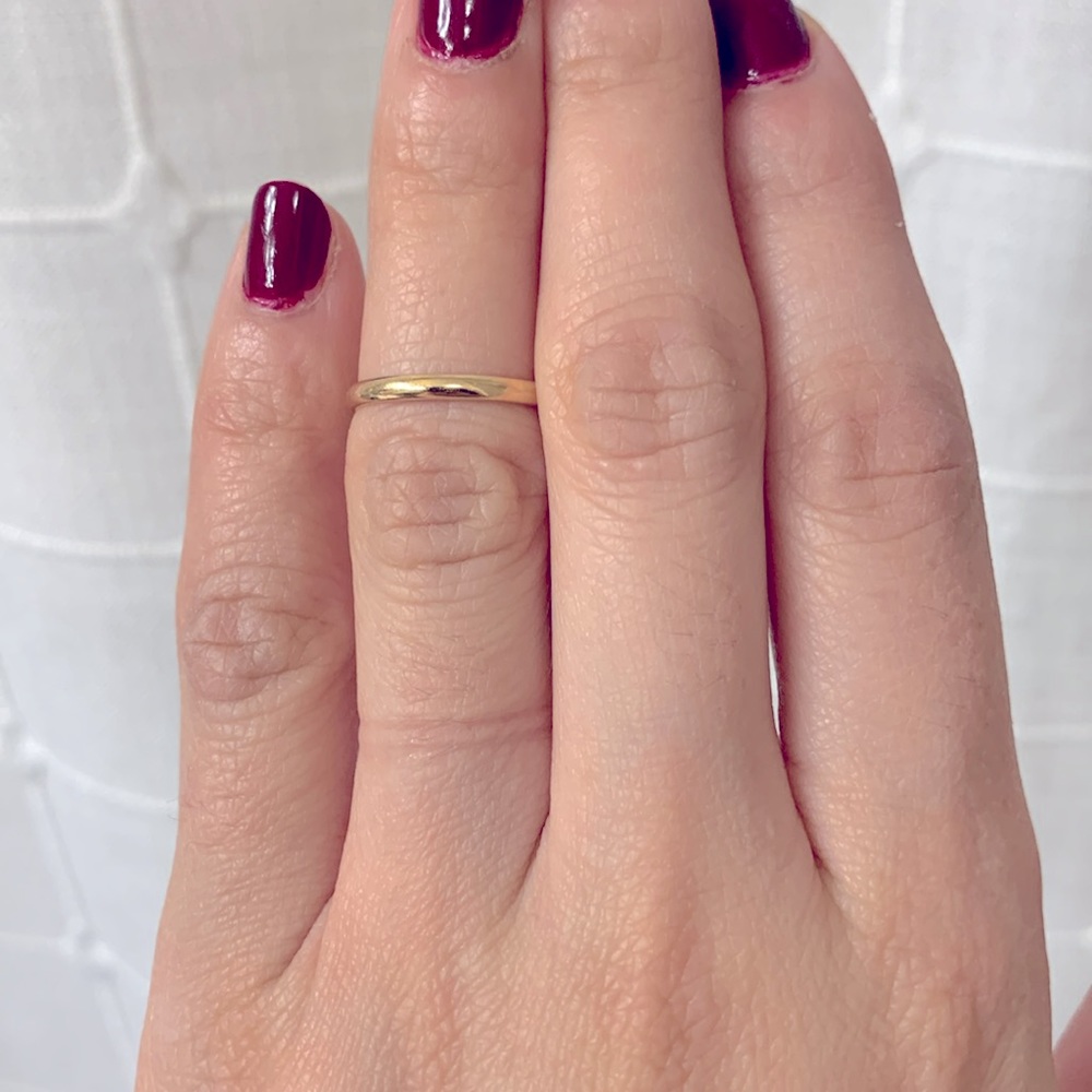14k gold band